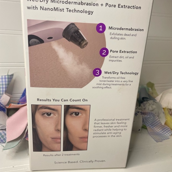 Spa Sciences BELLA 3-in-1 Microderm Pore Extractor & Micro Mister – NEW - Picture 4 of 6
